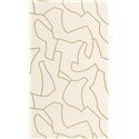 Casadeco|Papier peint style moderne beige et doré, motif labyrinthe|Minimaliste