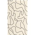 Casadeco|Minimalist beige and black labyrinth wallpaper for modern spaces|Hospitality