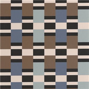 Papeldecor|Vliestapete Aquarell Karomuster bunt|Karos