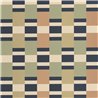 Casadeco|Tapete grün-ockere retro-modern Streifen|Geometrisch