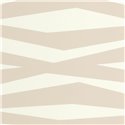 Casadeco|Zebra-Streifen-Tapete moderne Version in Weiß und Beige|Skandinavisch