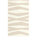 Casadeco|Zebra-Streifen-Tapete moderne Version in Weiß und Beige|Skandinavisch