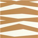 Casadeco|Modern wallpaper with horizontal brown zebra stripes|Wallpaper