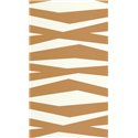 Casadeco|Modern wallpaper with horizontal brown zebra stripes|Wallpaper