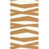 Casadeco|Moderne Tapete mit horizontalen braunen Zebra-Streifen|Tapeten