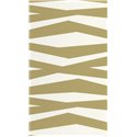 Casadeco|Papier peint moderne à rayures vertes façon zèbre|Scandinave