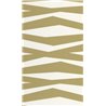 Casadeco|Modern wallpaper with green zebra-style stripes|Scandinavian