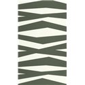Casadeco|Papier peint moderne à rayures zébrées blanc et vert|Scandinave