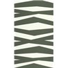 Casadeco|Papier peint moderne à rayures zébrées blanc et vert|Scandinave