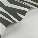 Casadeco|Papier peint moderne à rayures zébrées blanc et vert|Scandinave