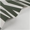 Casadeco|Papier peint moderne à rayures zébrées blanc et vert|Scandinave