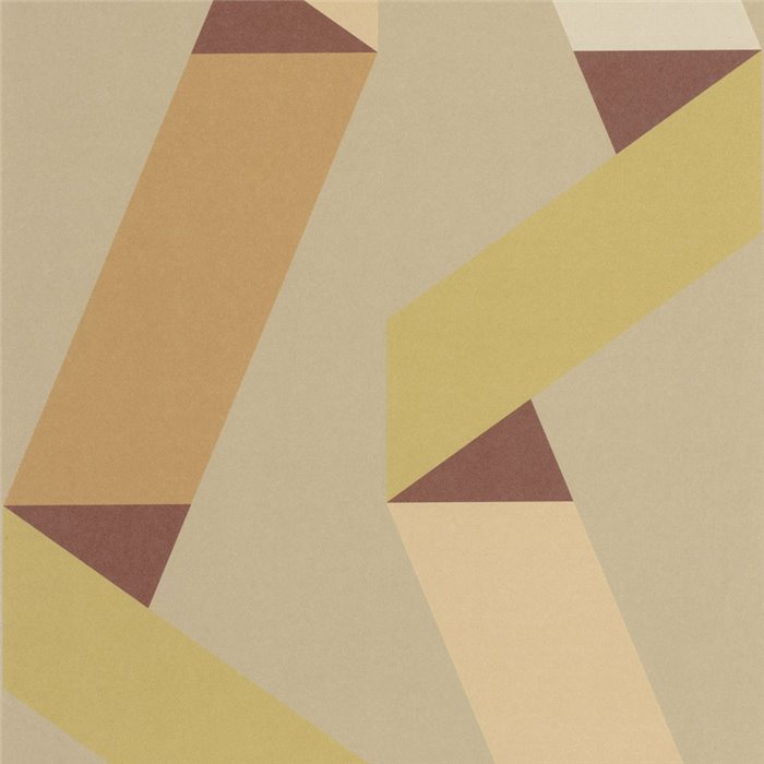 Casadeco|Papel pintado moderno ideal recibidor o locales comerciales, serpentinas de colores|Moderno