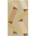 Casadeco|Modern wallpaper ideal for reception or retail, colorful streamers|Modern
