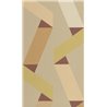 Casadeco|Papier peint moderne idéal pour accueil ou commerce, serpentins colorés|Moderne