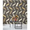 Casadeco|Modern wallpaper for commercial or reception areas with serpentine design|Modern