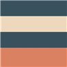 Casadeco|Modern beige, orange, and black striped wallpaper|Stripes