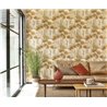 Casadeco|Modern living room wallpaper with green pine forest|Floral