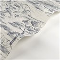 Casadeco|Papier peint paysage côtier méditerranéen avec pins blancs et bleus|Rustique