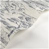 Casadeco|Mediterranean coastal landscape wallpaper with white and blue pines|Rustic