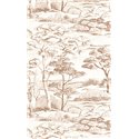 Casadeco|Papier peint style méditerranéen avec paysage de pins|Rustique