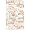 Casadeco|Papier peint style méditerranéen avec paysage de pins|Rustique