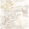 Casadeco|Weiße Aquarell-Blumentapete fürs Wohnzimmer|Blumen