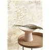 Casadeco|Watercolor flower wallpaper in white for living rooms|Floral
