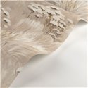 Casadeco|Beige watercolor floral wallpaper with a beautiful wild plant print|Floral