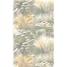 Casadeco|Wallpaper with green field flowers and a beautiful watercolor effect|Floral