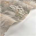 Casadeco|Papier peint fleurs des champs vertes avec un bel effet aquarelle|Floral