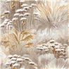 Casadeco|Beige wildflower wallpaper perfect for entryway|Floral