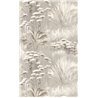 Papel pintado flores acuarela gris ideal para baño o recibidor - Casadeco Sentier des Dunes 200949155