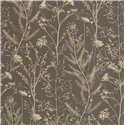 Casadeco|Papier peint floral avec bouquets sauvages de lavande marine|Floral