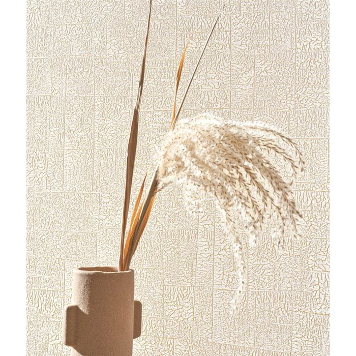 Casadeco|Papier peint blanc moderne avec belle texture irisée|Moderne