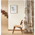 Casadeco|Moderne weiße Tapete mit schöner irisierender Struktur|Modern