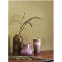 Casadeco|Textured olive green wallpaper with a glossy finish|Wallpaper