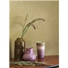 Casadeco|Textured olive green wallpaper with a glossy finish|Wallpaper