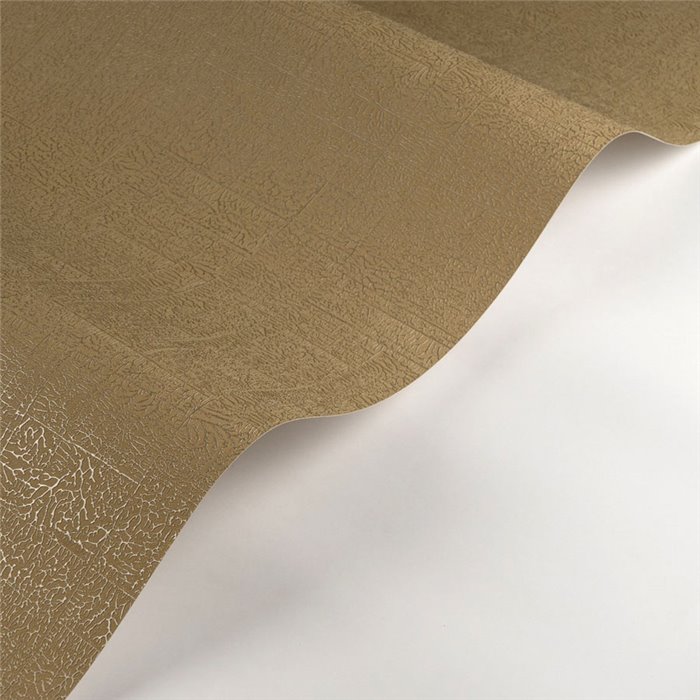Casadeco|Textured olive green wallpaper with a glossy finish|Wallpaper