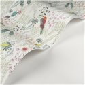 Casadeco|Kids wallpaper tropical animals white and green|Children's