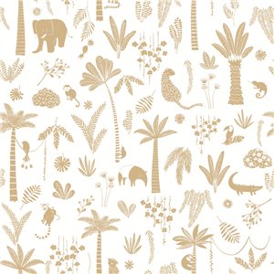 As Creation|Wallpaper children's stars and animals pink background|Children's
