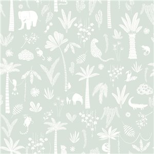 Marburg|Multicolor watercolor striped children's wallpaper|Children's