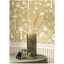 Casadeco|Kids wallpaper green jungle with wild animals|Children's