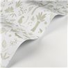 Casadeco|Kids wallpaper white and green jungle with animals|Children's
