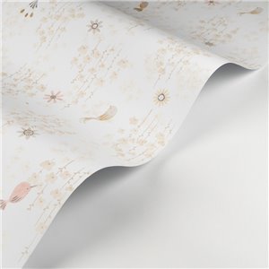 Casadeco|Kids wallpaper white and beige jungle with animals|Children's 2