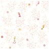 Casadeco|Kids wallpaper exotic birds and pastel pink flowers|Children's