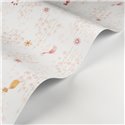 Casadeco|Kids wallpaper exotic birds and pastel pink flowers|Children's