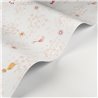 Casadeco|Kids wallpaper exotic birds and pastel pink flowers|Children's