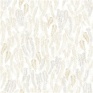 As Creation|Wallpaper for children's room in gray with clouds|Children's