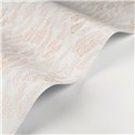 Casadeco|Kids wallpaper leaves white and pink|Children's