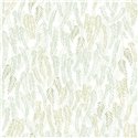 Casadeco|Kids wallpaper leaves white and green|Children's